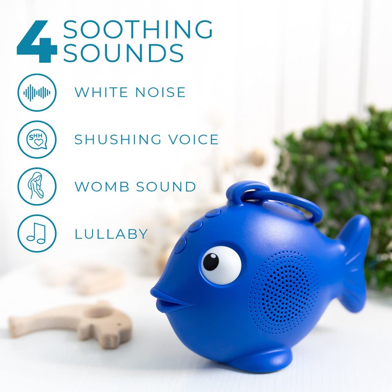 Yogasleep Baby Sea Soother White Noise Sleep Sound Machine, 4 Relaxing Sounds & Auto-Off Timer for Infants & Child, Noise Cancelling Sleep Aid for On-The-Go Use & Travel, Registry Gift - Image 3